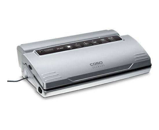 Vacuum Sealer Caso VC 300 Pro Vacuum sealer, Silver, 120 W, Komplekte 2 profesionalūs ritinėliai ir žarnelė, skirta vakuumuoti dėžutėse Vakuuma iepakotāji