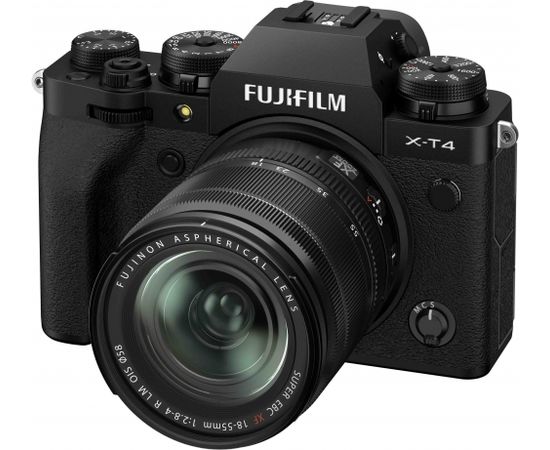 Fujifilm X-T4 + 18-55mm, melns