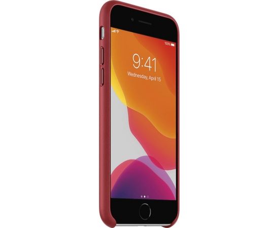 Apple iPhone SE Leather Case - (PRODUCT)RED