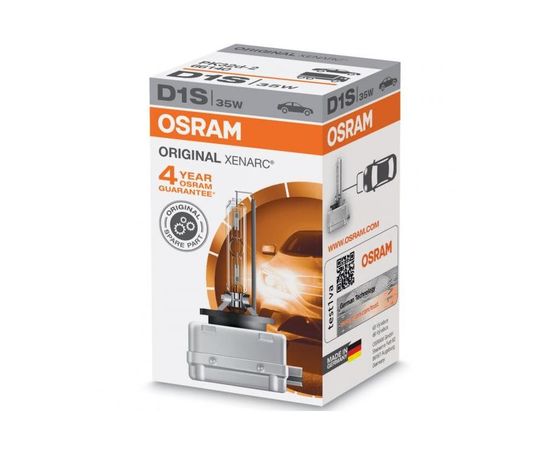 Osram D1S Xenarc Original 12V 35W PK32d-2 4500k Ksenona spuldze