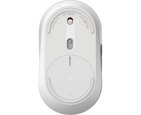 Xiaomi Mi Dual Mode Wireless Mouse Silent Edition HLK4040GL White, Bluetooth 4.2 & 2.4 GHz
