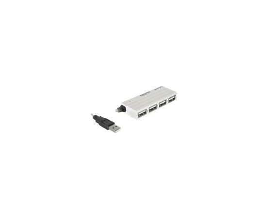 DELOCK HUB USB2.0 4 Port ext. ZSlimZ