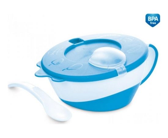 CANPOL BABIES Bowl with spoon 31/406 blue