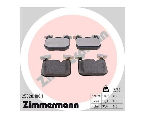Zimmermann Bremžu kluči 25028.180.1