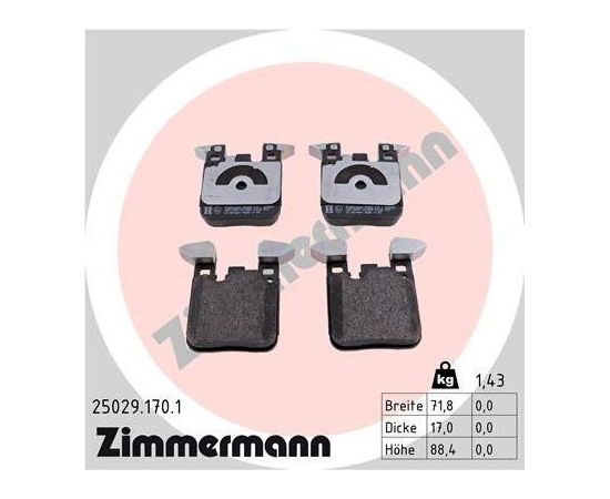 Zimmermann Bremžu kluči 25029.170.1