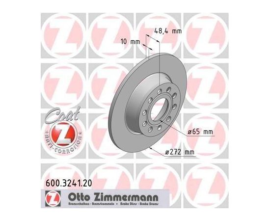 Zimmermann Bremžu disks 600.3241.20