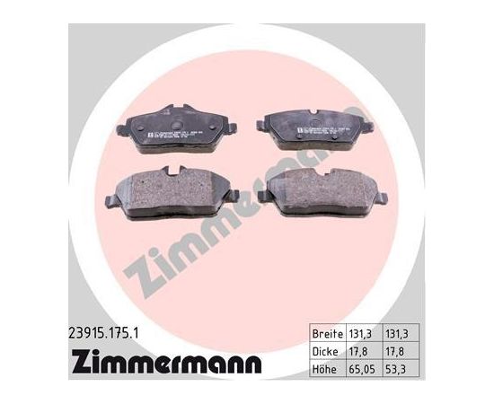 Zimmermann Bremžu kluči 23915.175.1