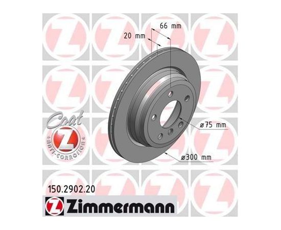 Zimmermann Bremžu disks 150.2902.20