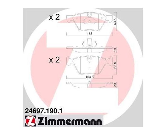 Zimmermann Bremžu kluči 24697.190.1