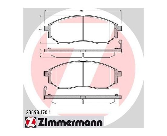 Zimmermann Bremžu kluči 23698.170.1