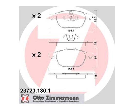 Zimmermann Bremžu kluči 23723.180.1