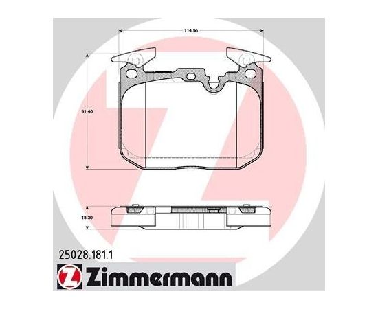 Zimmermann Bremžu kluči 25028.181.1