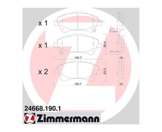 Zimmermann Bremžu kluči 24668.190.1