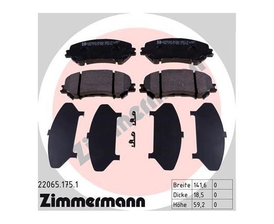 Zimmermann Bremžu kluči 22065.175.1