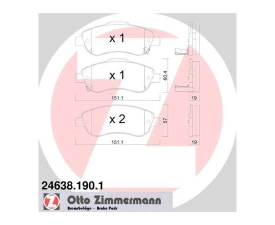 Zimmermann Bremžu kluči 24638.190.1