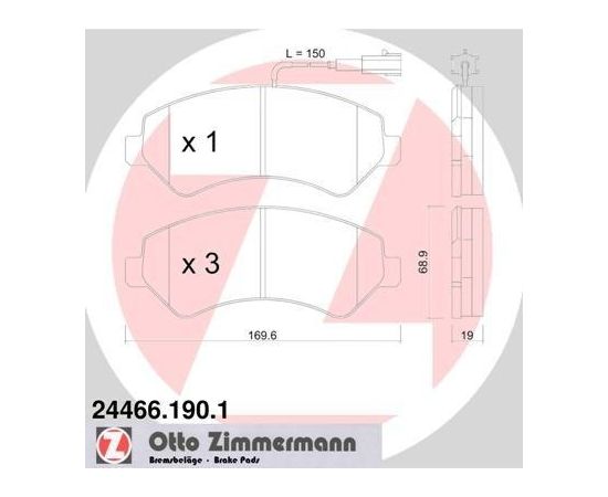 Zimmermann Bremžu kluči 24466.190.1