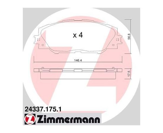 Zimmermann Bremžu kluči 24337.175.1