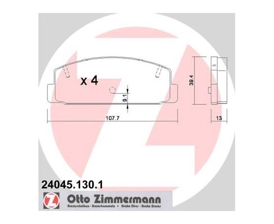 Zimmermann Bremžu kluči 24045.130.1