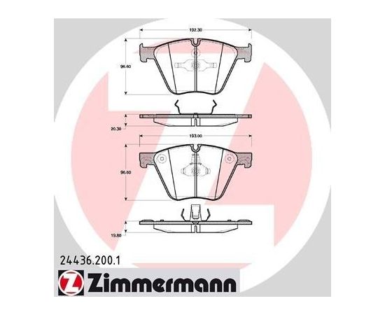 Zimmermann Bremžu kluči 24436.200.1