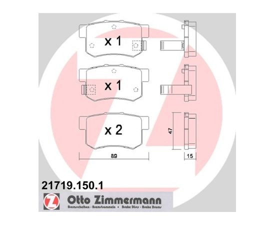 Zimmermann Bremžu kluči 21719.150.1