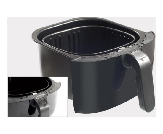 (Ir veikalā) Fritieris Caso AF200 Black 2.5L Karstā gaisa katls