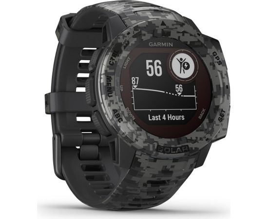 Garmin Instinct Solar Camo Edition, graphite