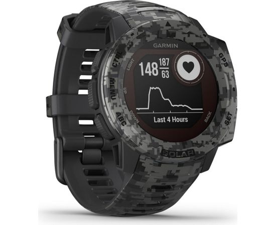 Garmin Instinct Solar Camo Edition, graphite