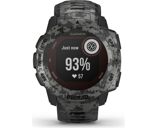 Garmin Instinct Solar Camo Edition, graphite