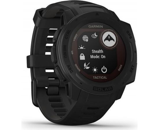 Garmin Instinct Solar Tactical, black