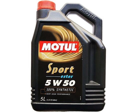 SPORT ESTER 5W50 5L API SM/CF 100% sintētika