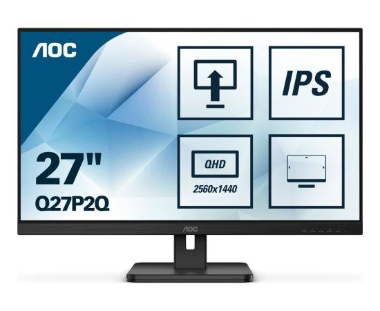 AOC Q27P2Q 27i 2560x1440 QHD IPS