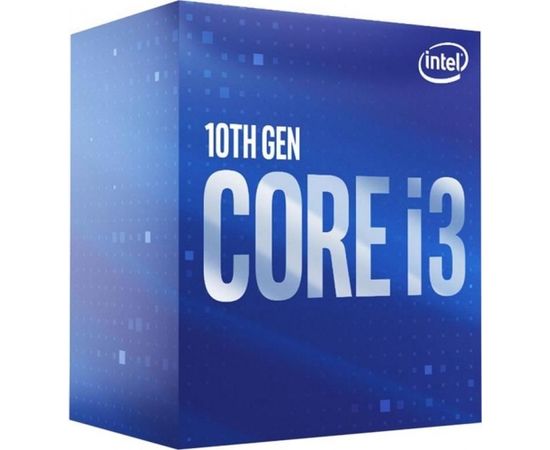 CPU|INTEL|Core i3|i3-10100|Comet Lake|3600 MHz|Cores 4|6MB|65 Watts|GPU UHD 630|BOX|BX8070110100SRH3N