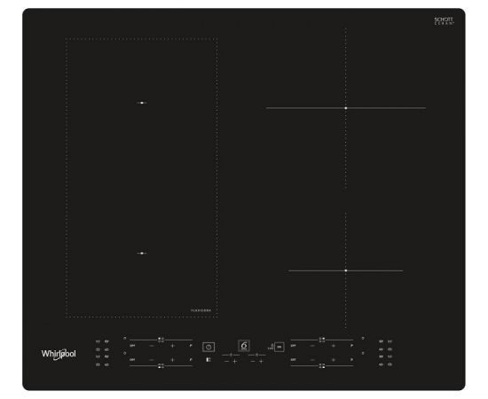 Whirlpool WLB8160NE indukcijas plīts virsma, 60cm