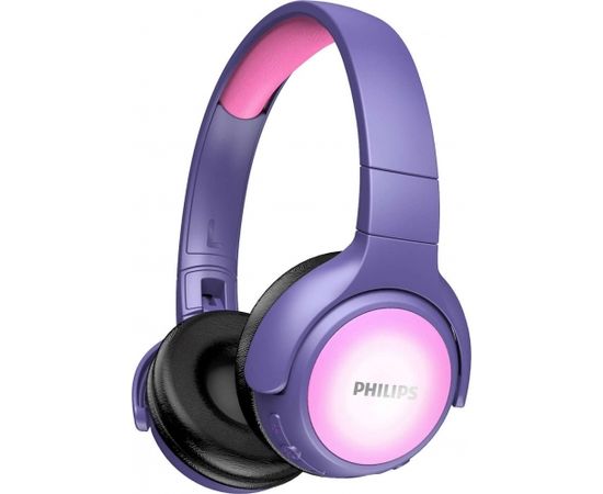 PHILIPS TAKH402PK/00 Pink on-ear austiņas ar Bluetooth bērniem, rozā