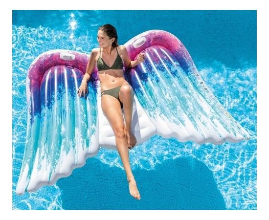 Intex Peldamrīks Angel Wings 216x155x20cm