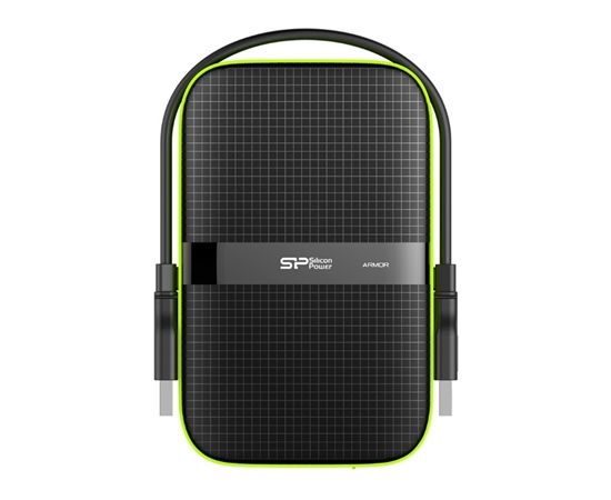 Silicon Power Armor A60 1TB 2.5 ", USB 3.1, Black, Green