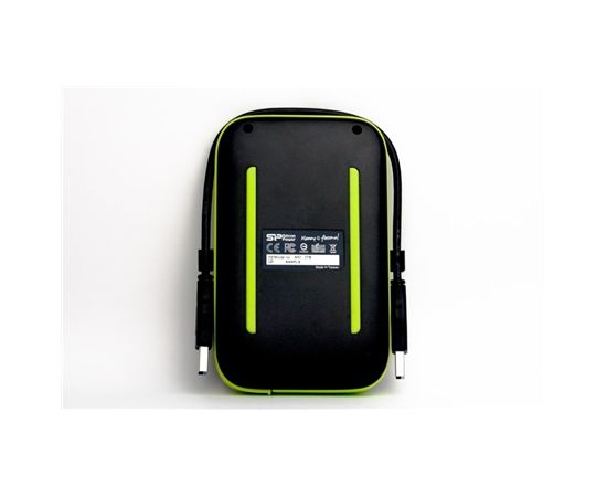 Silicon Power Armor A60 1TB 2.5 ", USB 3.1, Black, Green