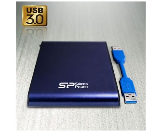 Silicon Power Armor A80 500 GB, 2.5 ", USB 3.0, Blue