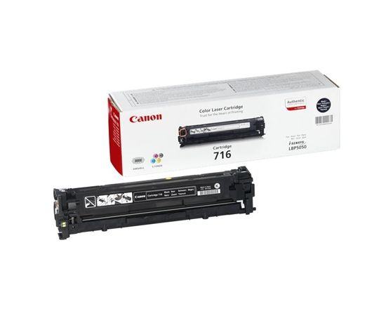 Canon 716BK Toner Cartridge, Black