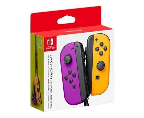 Nintendo Joy-Con Gaming Controllers 2-Pack Neon Lila / Neon Orange