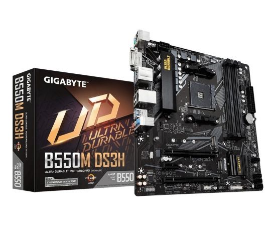 GIGABYTE B550M DS3H AM4 DDR4 2xM.2