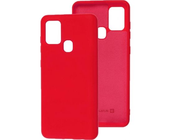 Evelatus  Samsung A21s Soft Touch Silicone Red