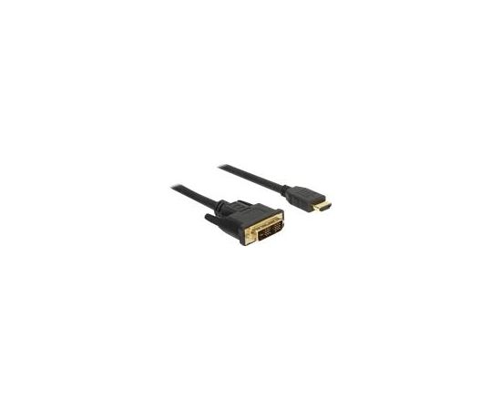 DELOCK Cable DVI 18+1 > HDMI-A 1,5 m bl.