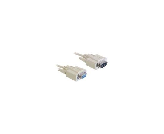 DELOCK Cable serial Sub-D9 ma / fe 3m