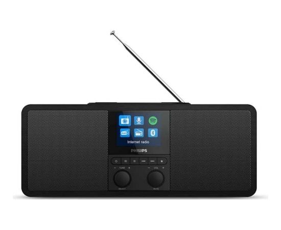 PHILIPS TAR8805/10 Black interneta radio, DAB+, melns