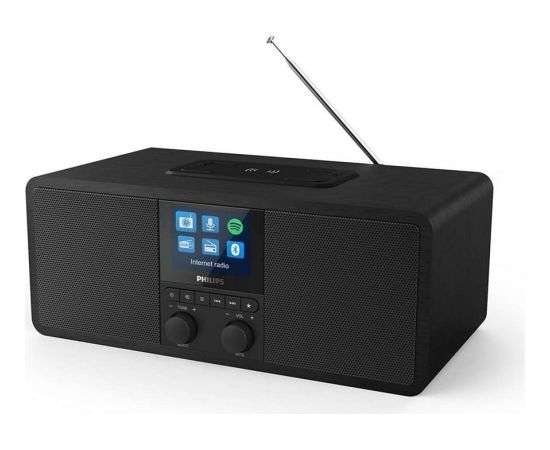 PHILIPS TAR8805/10 Black interneta radio, DAB+, melns