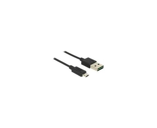 DELOCK Cable EASY-USB 2.0 Type-A 1 m