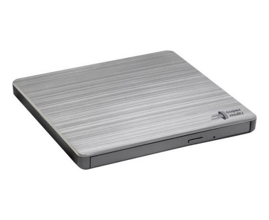H.L Data Storage Ultra Slim Portable DVD-Writer GP60NS60 Interface USB 2.0, DVD±R/RW, CD read speed 24 x, CD write speed 24 x, Silver, Desktop/Notebook