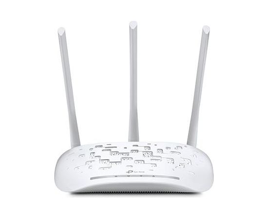 TP-Link TL-WA901N Access Point, 1x10/100 (RJ-45) port supports Passive PoE, 4.2GHz, 802.11n, 450Mbps, 3xFixed Antennas