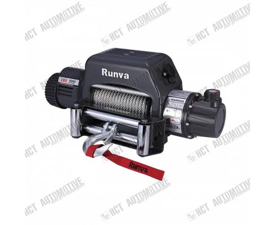 Runwa EWD8000F W/RF, RC3 12V 3629kg Elektriskā divu ātrumu vinča